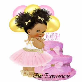 Fiat Expressions It's a Girl Pink Diaper Cake