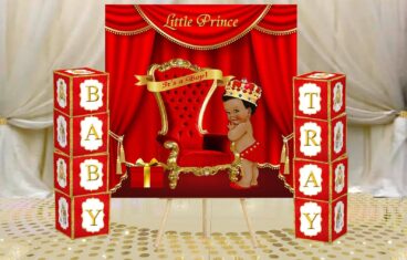 Fiat Expressions Prince Red Gold Baby Blocks