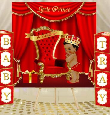 Fiat Expressions Prince Red Gold Baby Blocks