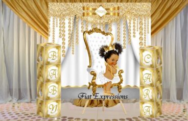 Fiat Expressions Princess White Gold Baby Blocks