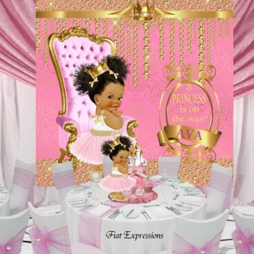 Bling baby shower store theme