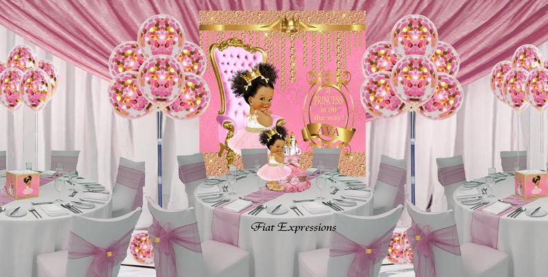 Princess Baby Shower Decorations Idea