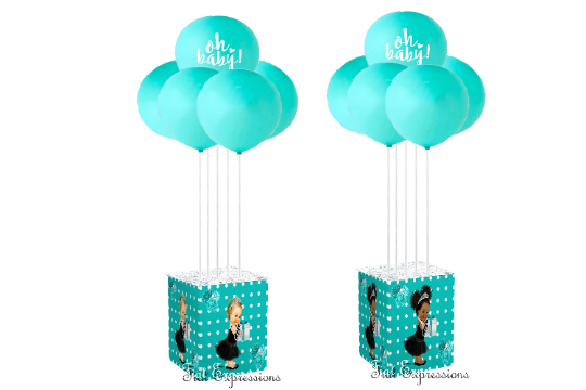 Breakfast at Tiffany's Baby Shower Balloons