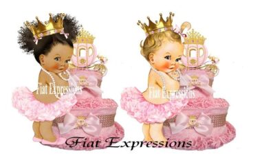 Princess Baby Shower Diaper Cakes