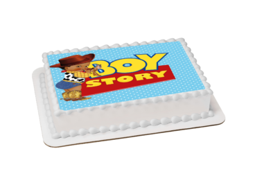 Boy Story Baby Shower Edible Cake Images